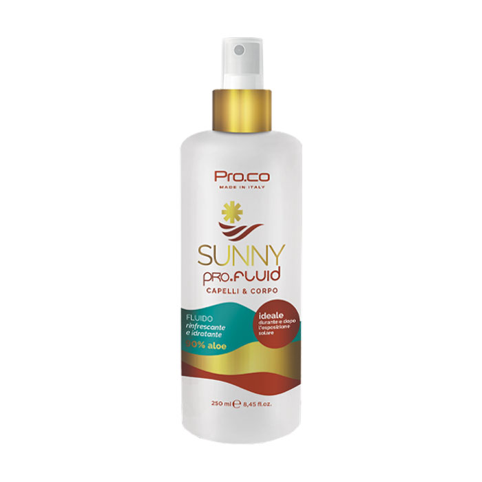 Флюїд-спрей для зволоження волосся і тіла Pro.co Sunny Pro.Fluid, 250 мл